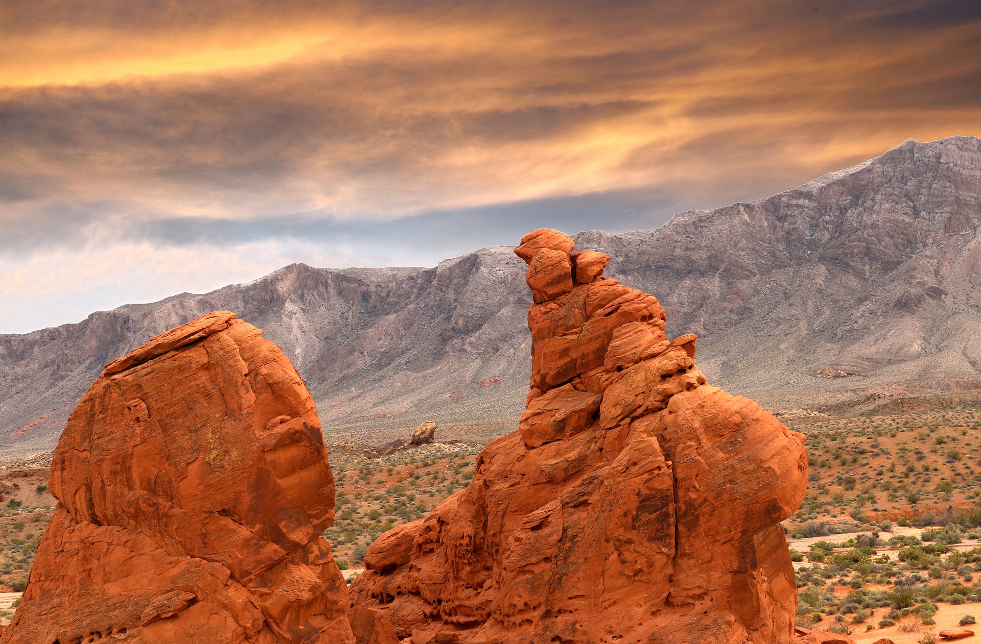 red rocks outside of las vegas