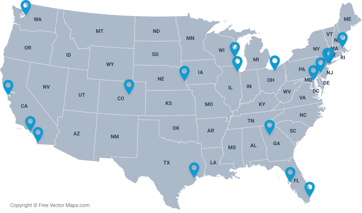 Covid Impact Map