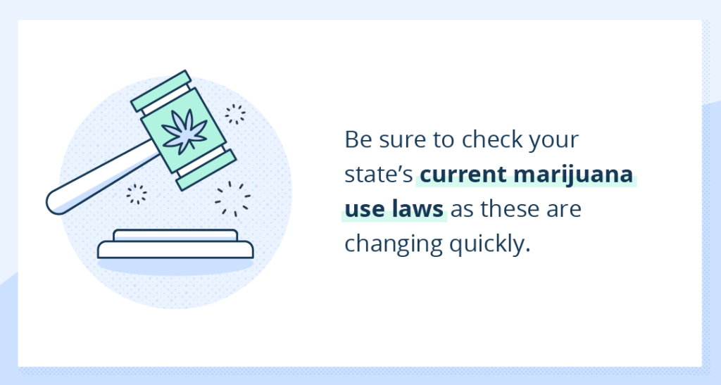 Check your state's marijuana laws before asking about a prospective tenant's smoking habits.