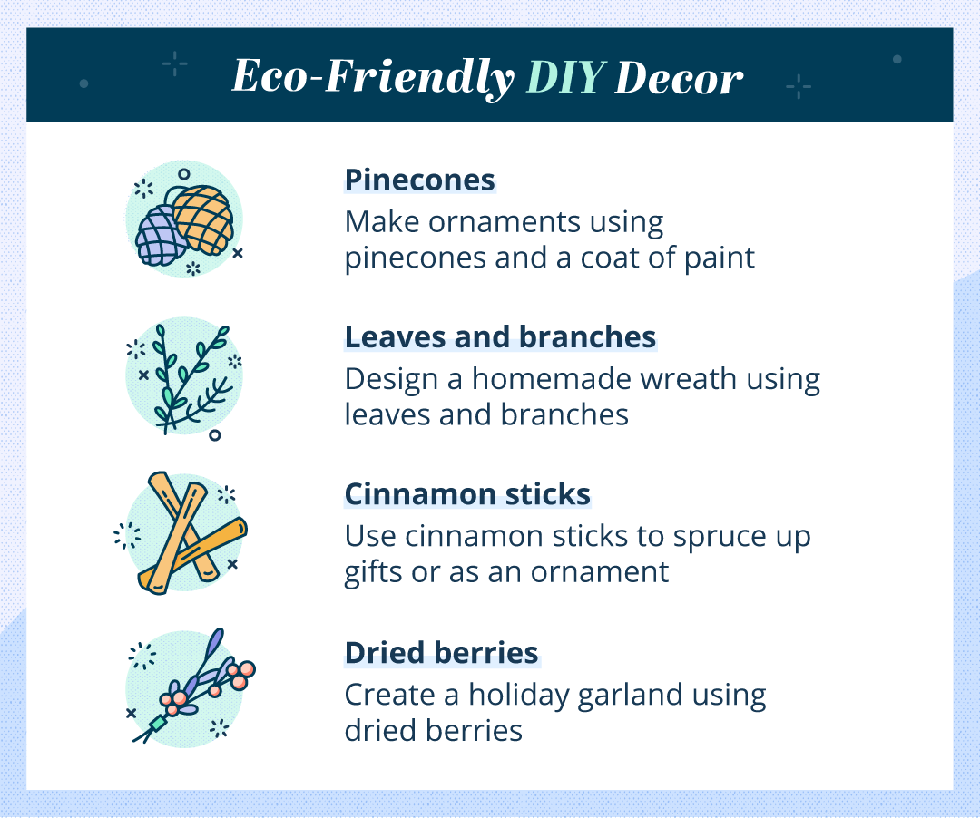 eco-friendly diy holiday decor