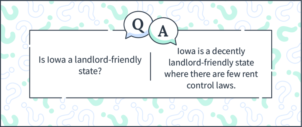 Iowa Landlord-Tenant Law FAQ Image