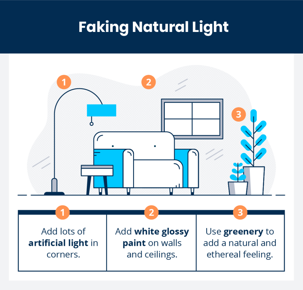 how to fake natural light