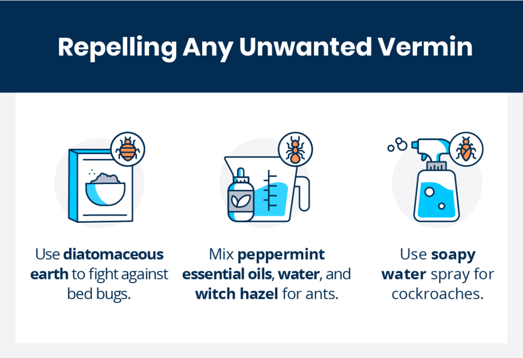 how to repel unwanted vermin