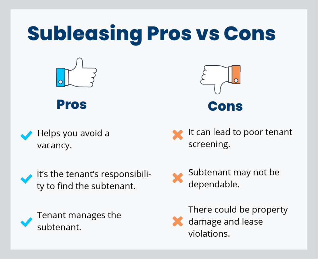 subleasing-pros-and-cons-for-landlords