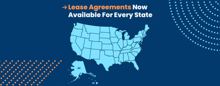 TurboTenant offers state-specific lease agreement templates in every state.