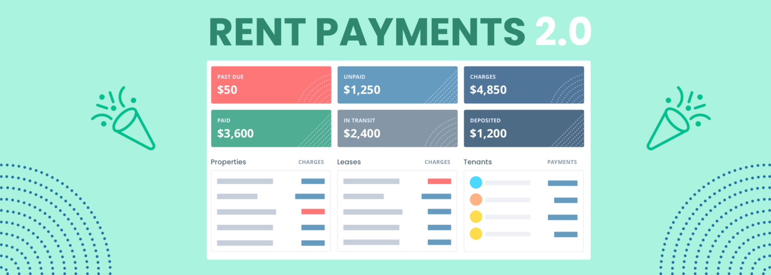 Our new rent payments dashboard will simplify your landlord experience.