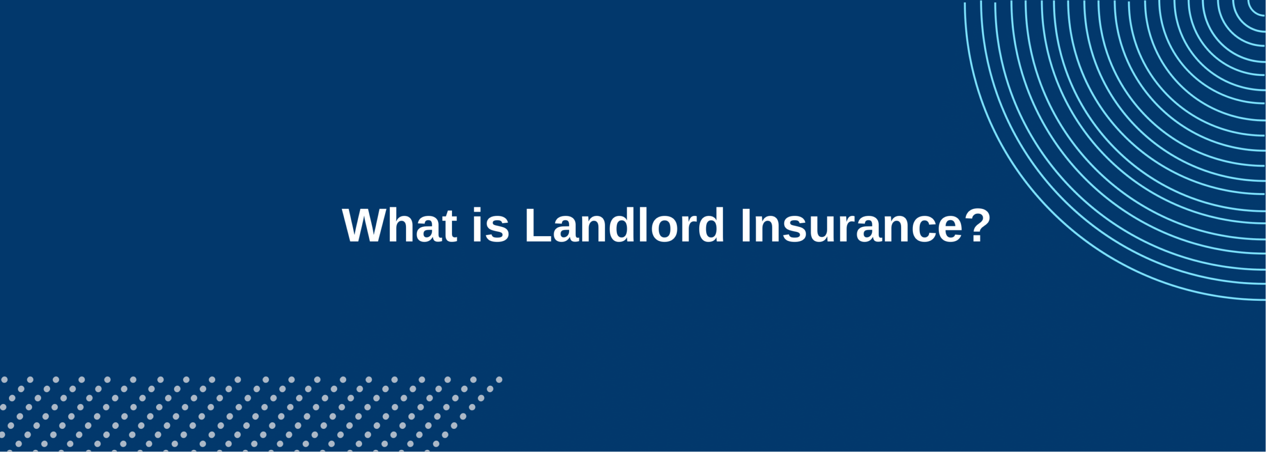 Landlord Insurance