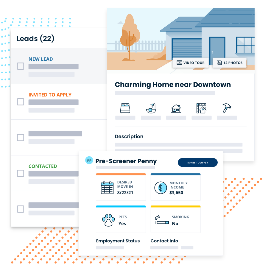 Rental Marketing UI image in TurboTenant application