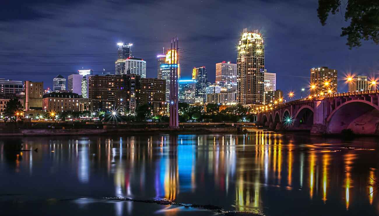 Minneapolis Minnesota Skyline